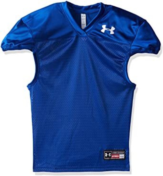 【L】UA PRACTICE ヒートギア アメフト ジャージ ブルー