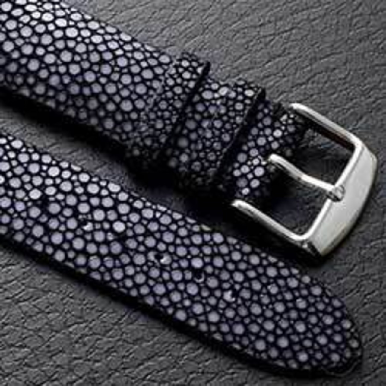 ドリームウォッチ・螺鈿 カラー 本牛革スムース ベルト