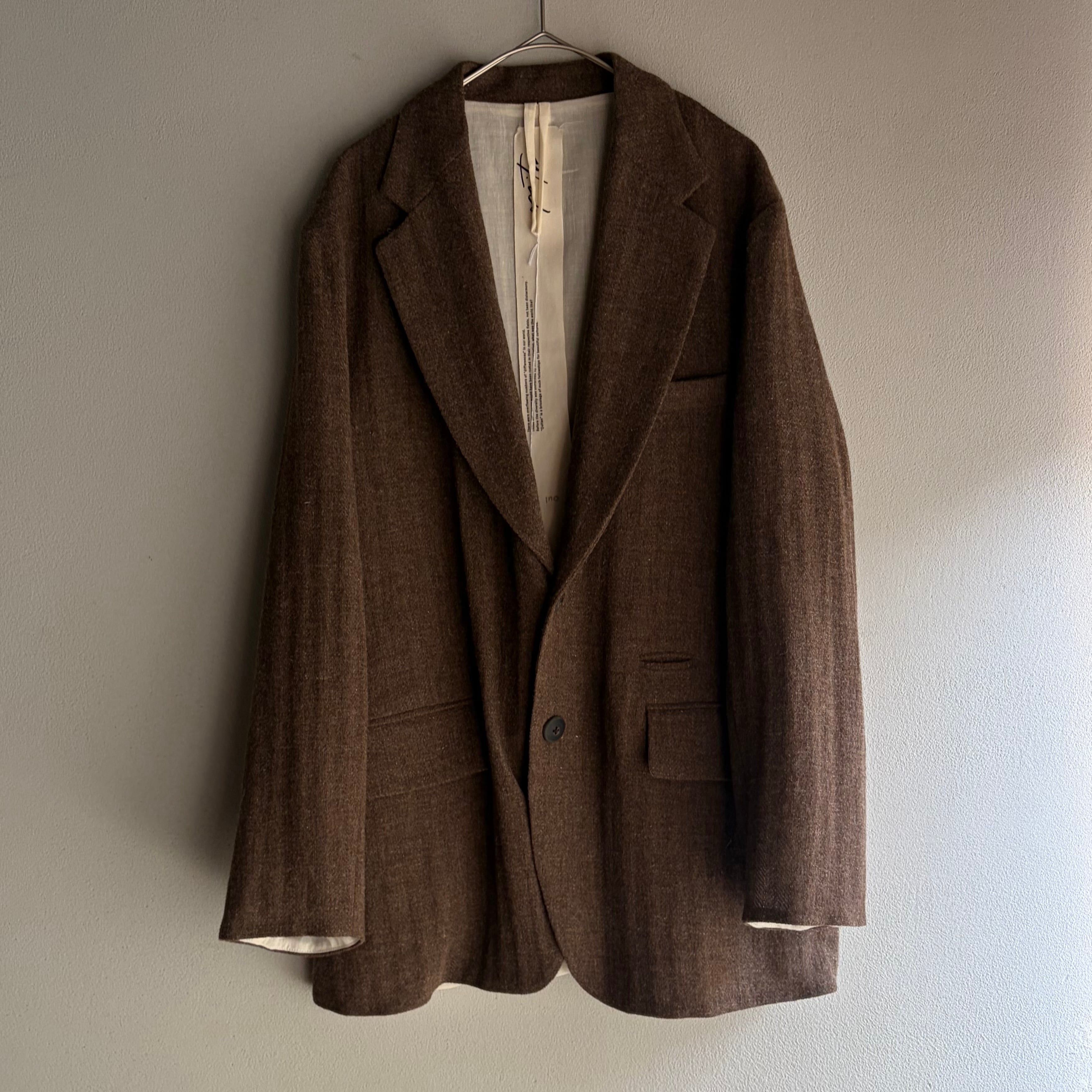 quitan/キタン WORKER'S JACKET #6220027 DARK BROWN size 0