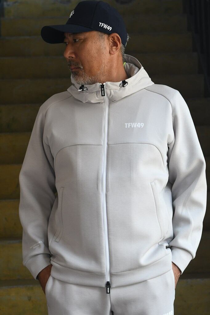 TFW49 CARDBOARD MATERIAL FULL ZIP HOODIE (T102520030) | satisfaction