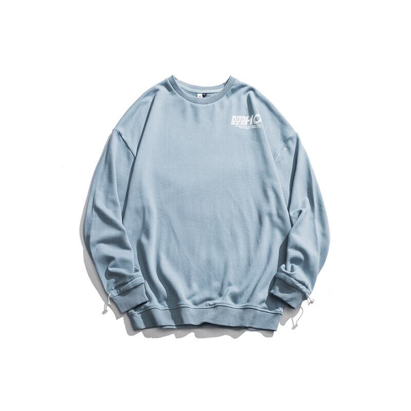 Road Vintage Spring Thin Round Neck Sweater Men's and Women's Trendy ese Letter Printing PulloverJacket-アリババ スプリング 春物 Oネック ビンテージ hip6-161196785462448