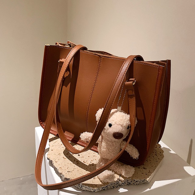 オータムウィンタースタンダードショルダーバッグ レトロ 秋物 冬物 トートバッグ 手作りハンドバック49007141456