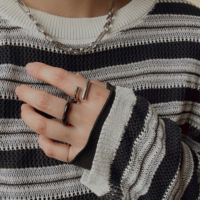 ニュアンスカーブオープンリング