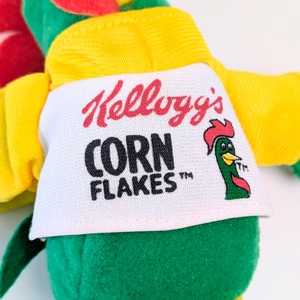 ☆VINTAGE 1997☆【 Kellogg's / ケロッグ 】「Bean Bag Breakfast Bunch」シリーズ『 コーネリアス / コーニー 』ビーンぬいぐるみ / プラッシュ〚アメリカン雑貨 アメトイ〛