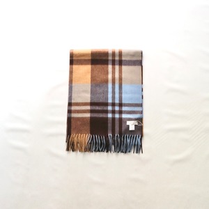 【Joshua Ellis ジョシュアエリス】CASHMERE STOLE -PRIMARY BLACK WATCH- カシミヤストール プライマリーブラックウォッチ CPG52517