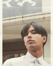 piping round B.D. collar shirt