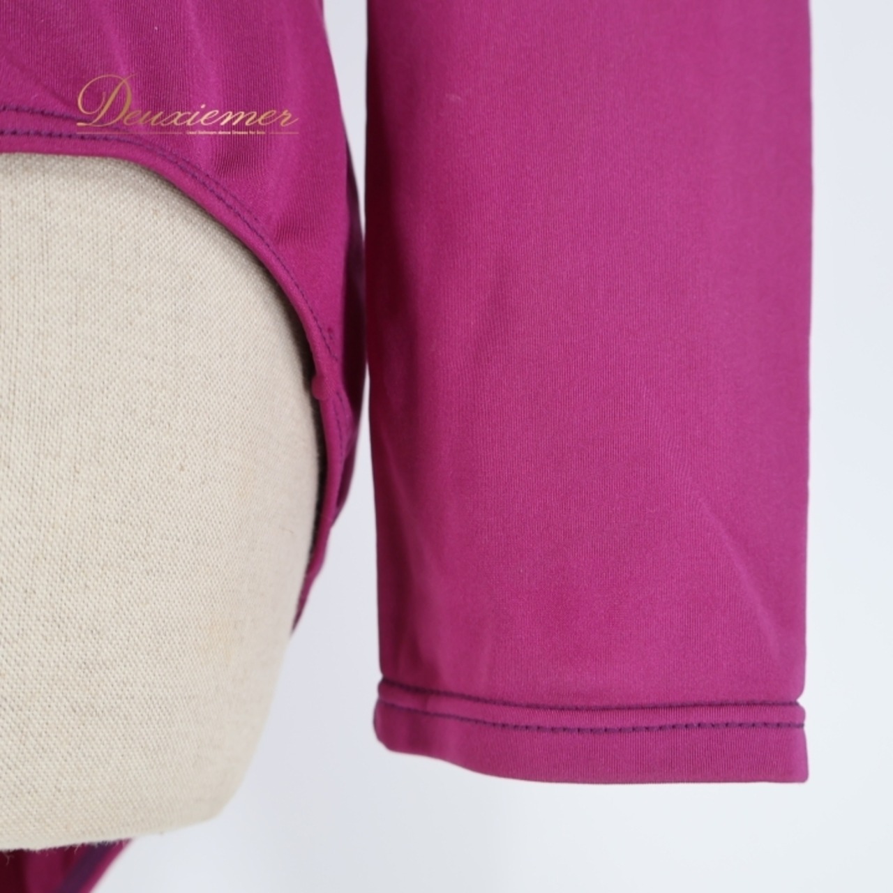 社交ダンス 衣装 レオタード パープル系 チャコット Chacott 紫 ストレッチ 伸縮 レッスン 練習 シンプル トップス 日本製 鮮やか 上品 かわいい ダンス衣装