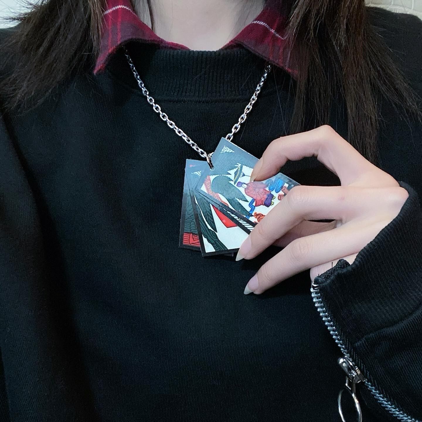 花札ネックレス 新作追加 First Label