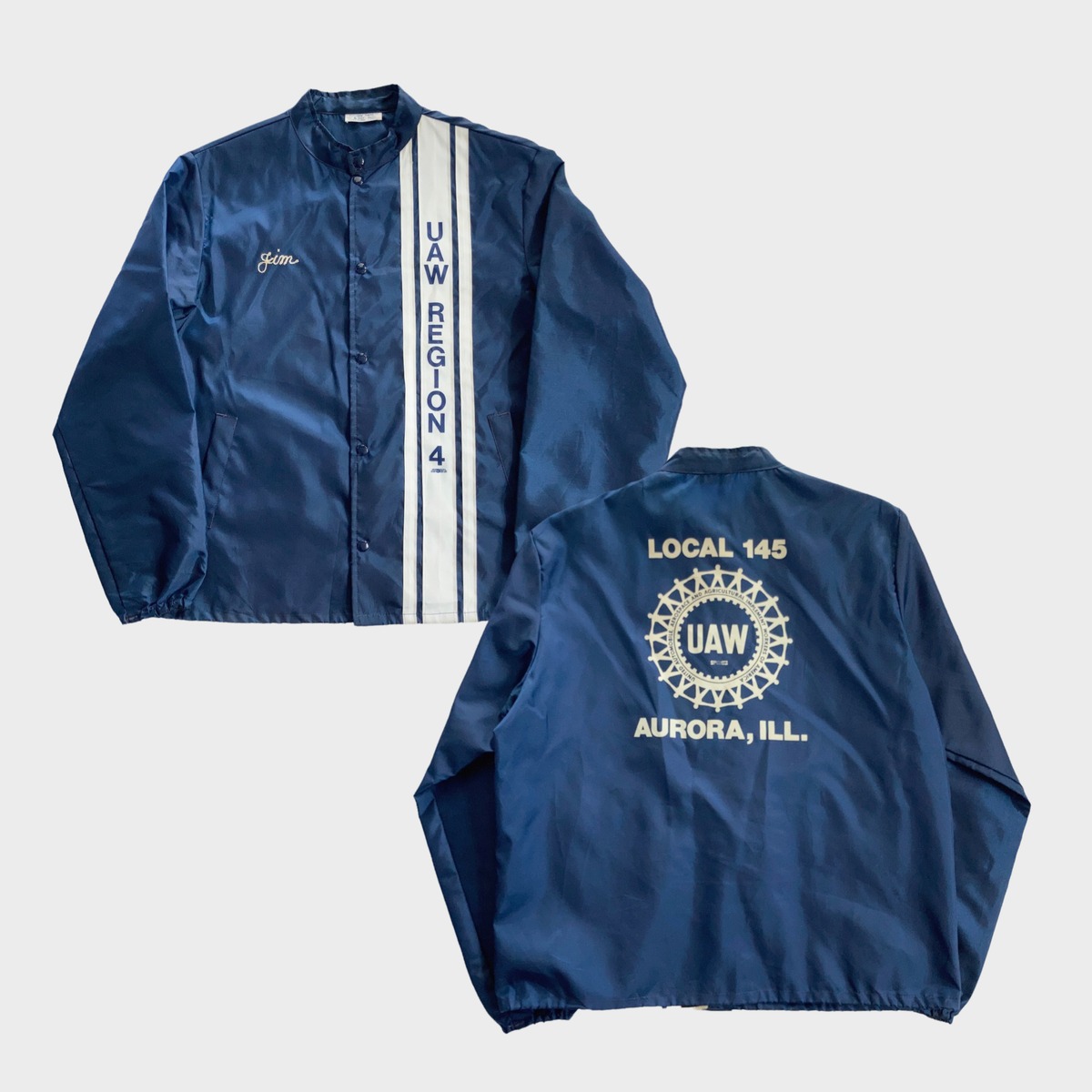 anti ぎす social social clubコーチジャケット XL カモ 