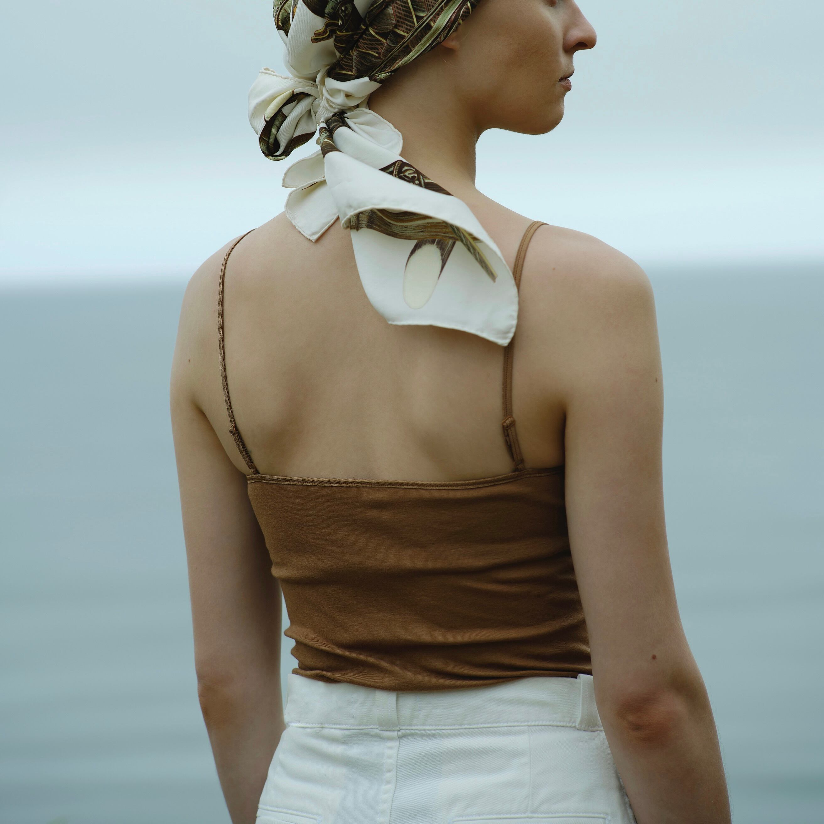 スープレルース　オーガニックコットン　ブラパットキャミソール 2枚 スープレルース オーガニックコットン ブラパットキャミソール 2枚 3