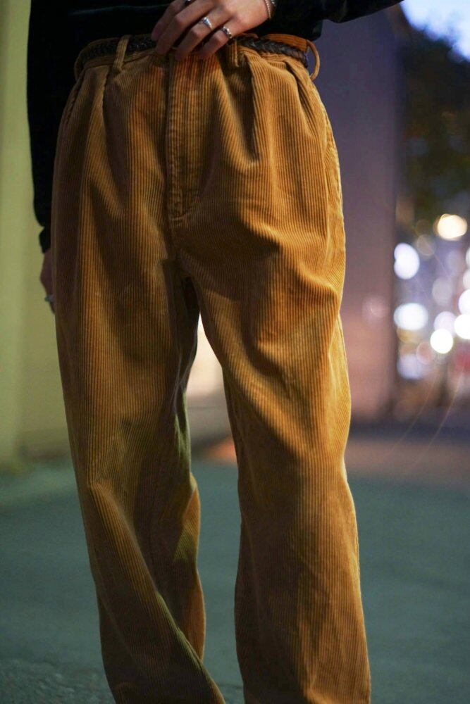 Polo Ralph Lauren [Polo by Ralph Lauren] Corduroy 2 Tuck Trousers