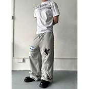 ストリート 刺繍スウェットパンツ P418