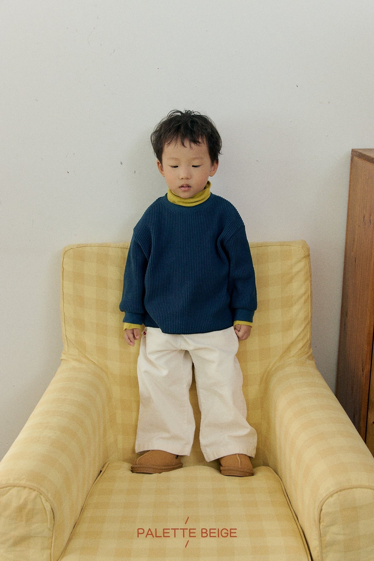 the beige［取寄］起毛 waffe tee 26winter