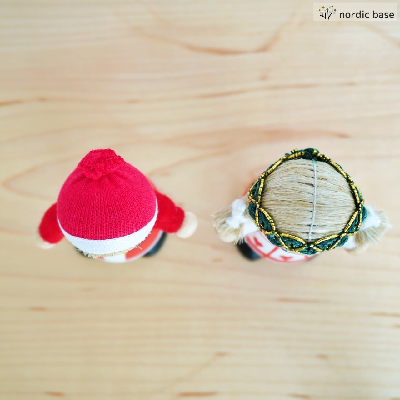 ペア】北欧フィギュア・人形『クリスマスガール＆クリスマスボーイ