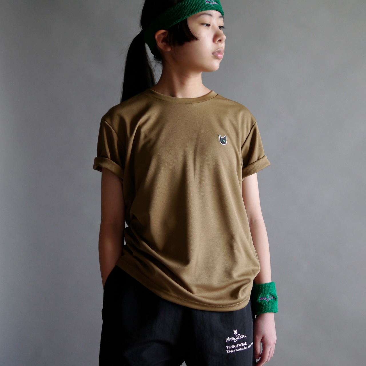 黒猫.ゲームTシャツ_WOMEN(WM-WL)・全50色