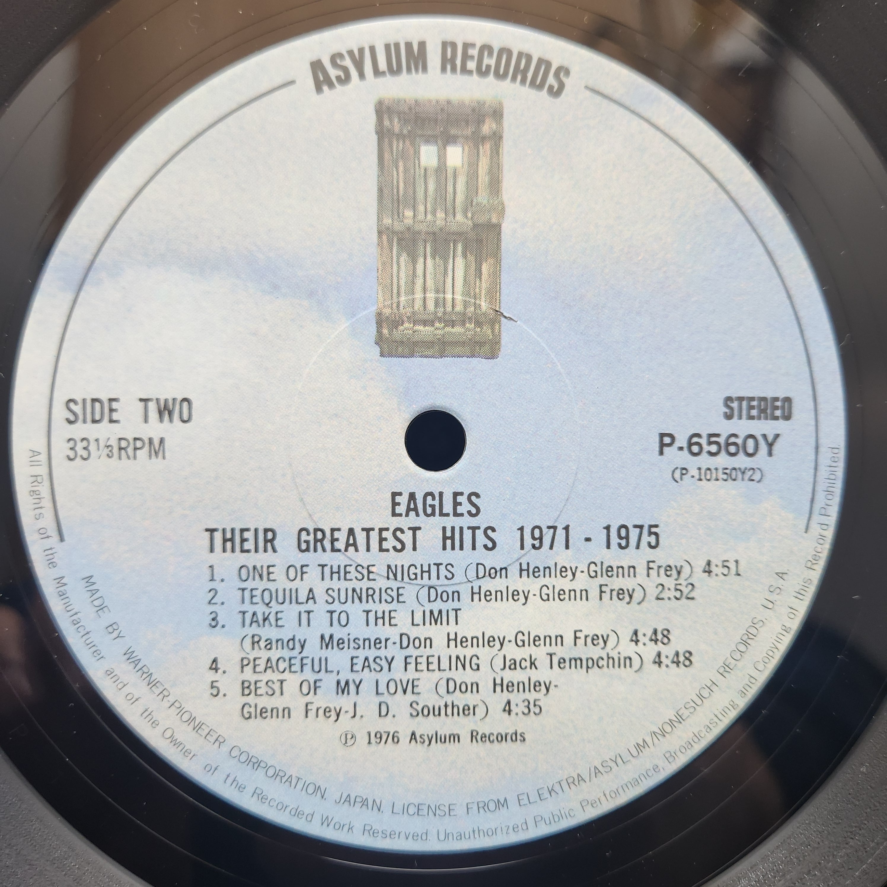 Eagles / Their Greatest Hits 1971-1975 [P-6560Y] - 画像4