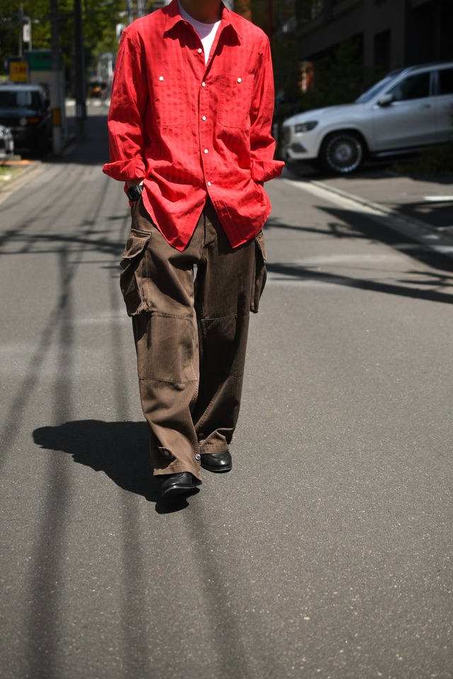 A.PRESSE /Vintage FA HBT M-47 Pants (Brown)