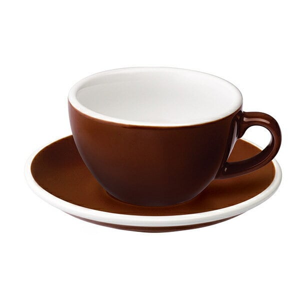 LOVERAMICS Egg Cappuccino Cup ＆ Saucer / 200ml 7oz エッグ