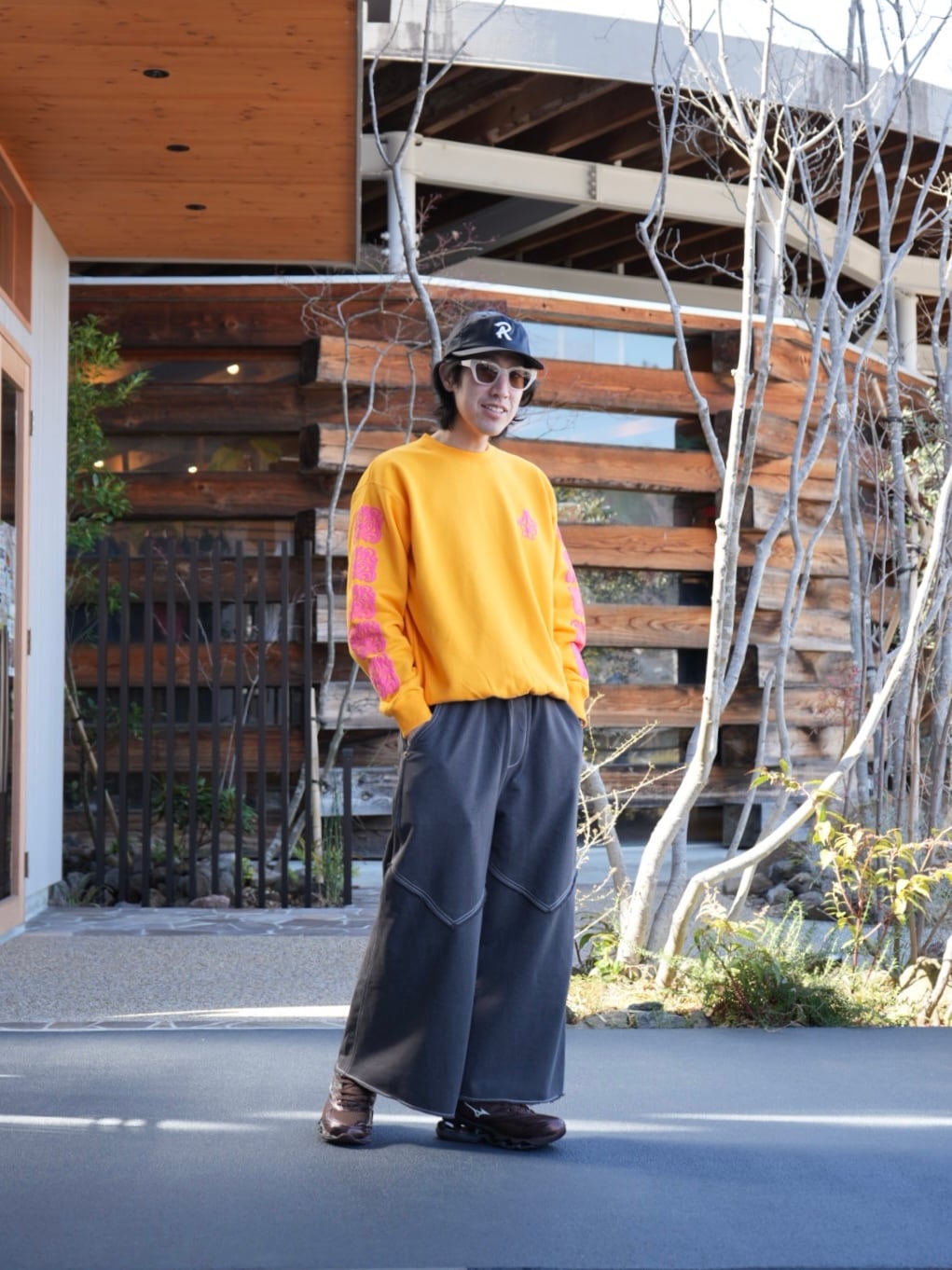 AMBERGLEAM アンバーグリーム【Journey Sweat Baggy Pants】 | LARGE