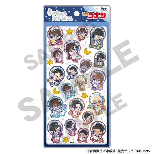 名探偵コナン うるちゅるポップシール ぷちコスモ | 手帳コラージュ