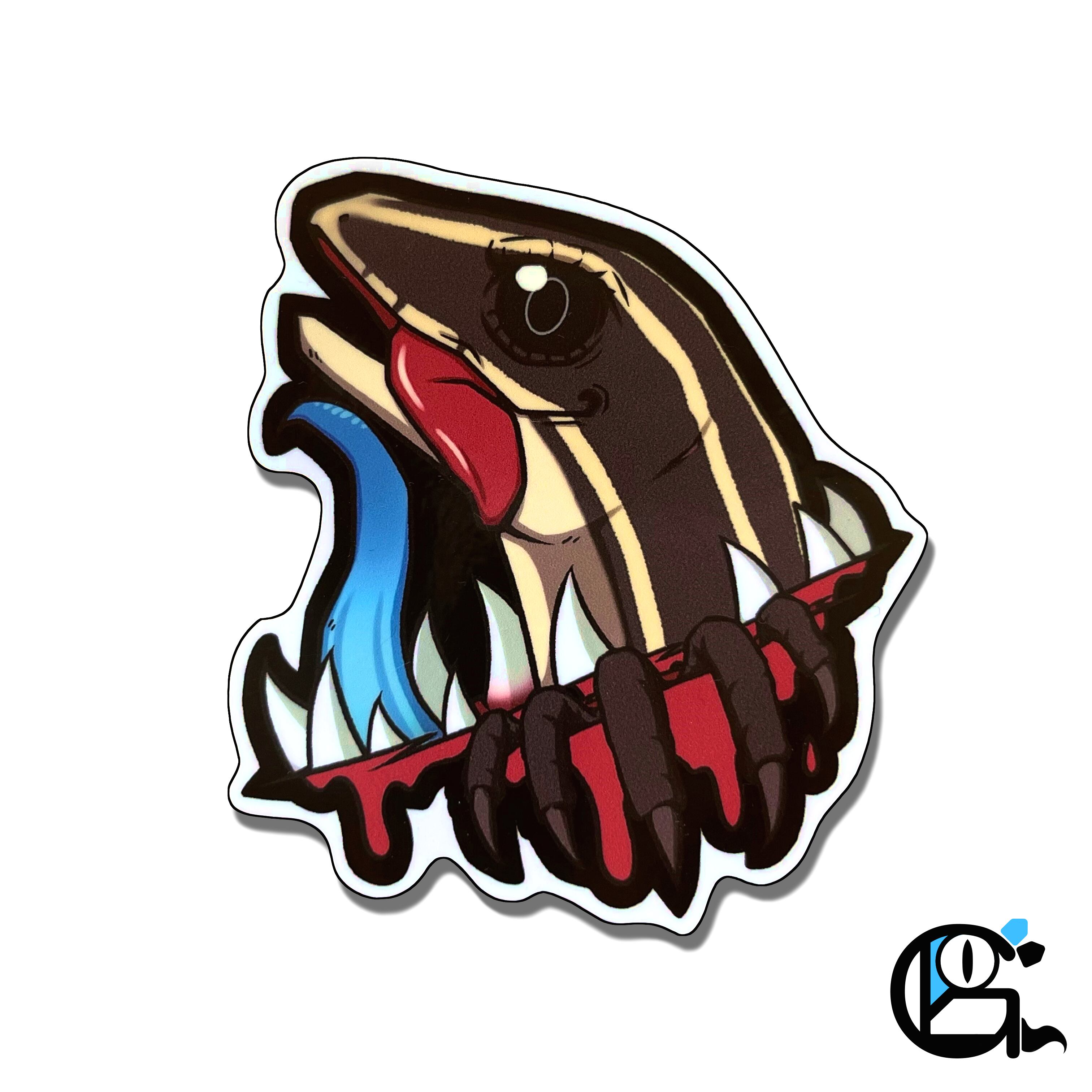 リザーアイズアクリル画 イグアナ | lizaeyes