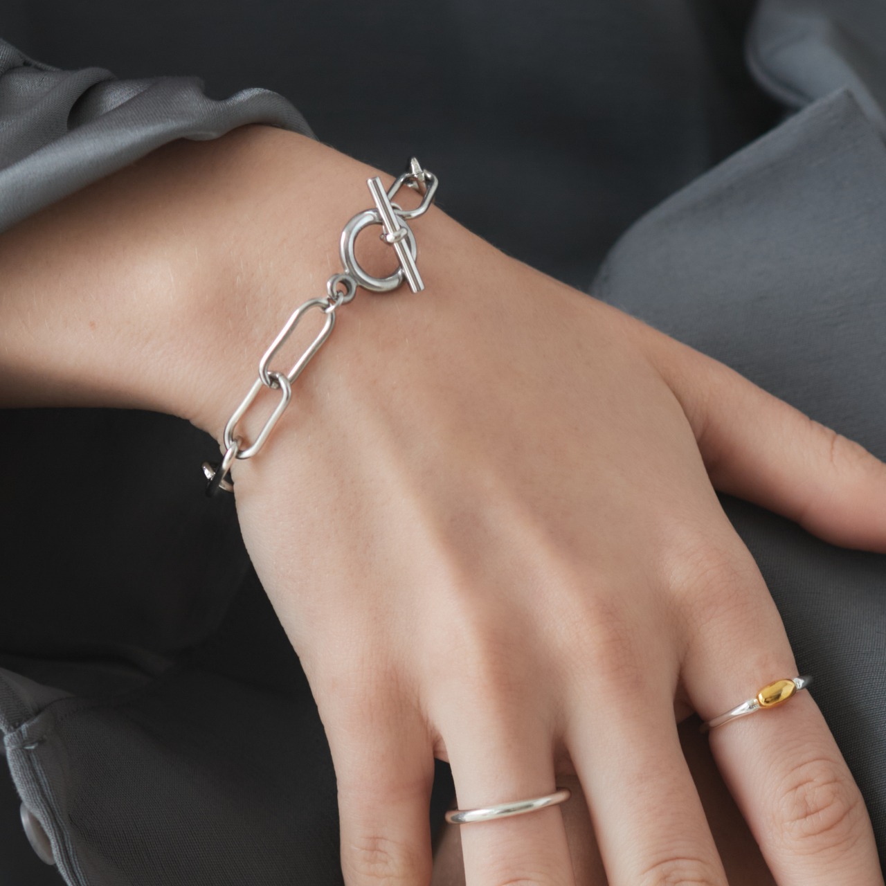 stainless chain bracelet SB056..
