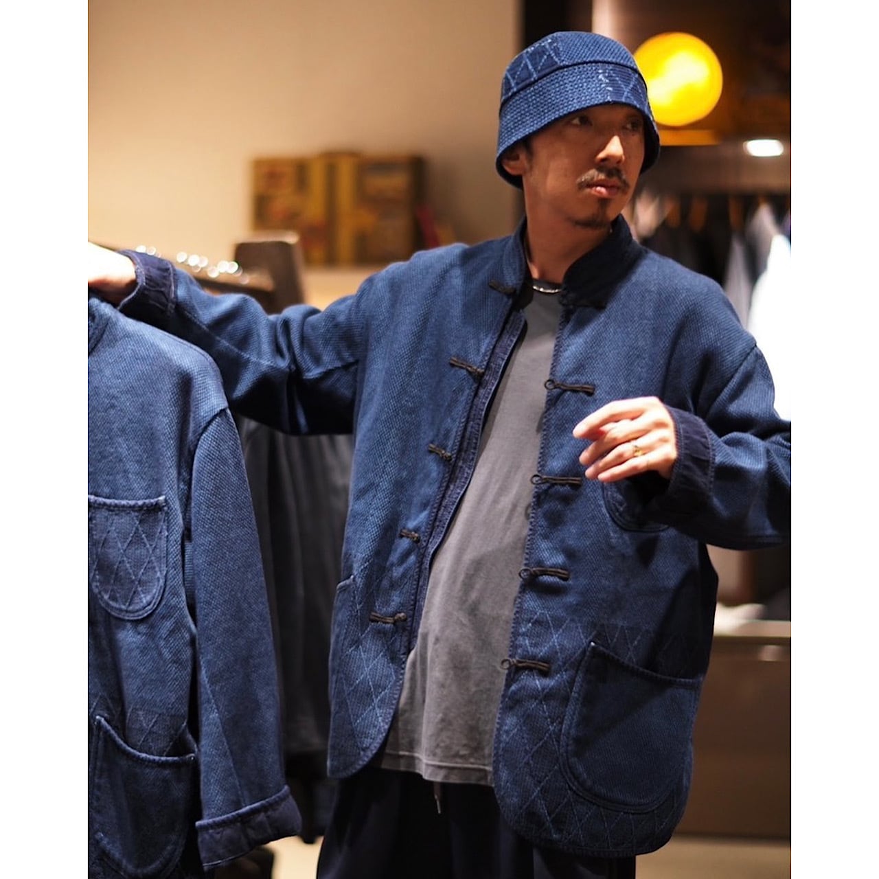 PC KENDO CHINESE JACKET | 【OFFICIAL】PORTER CLASSIC ONLINE SHOP 