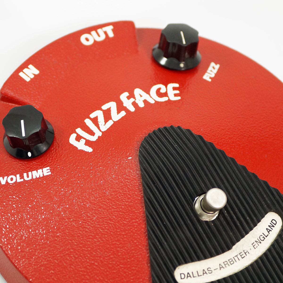 Jim Dunlop Fuzz Face Red Large w/ NTE102 Transistor [USED