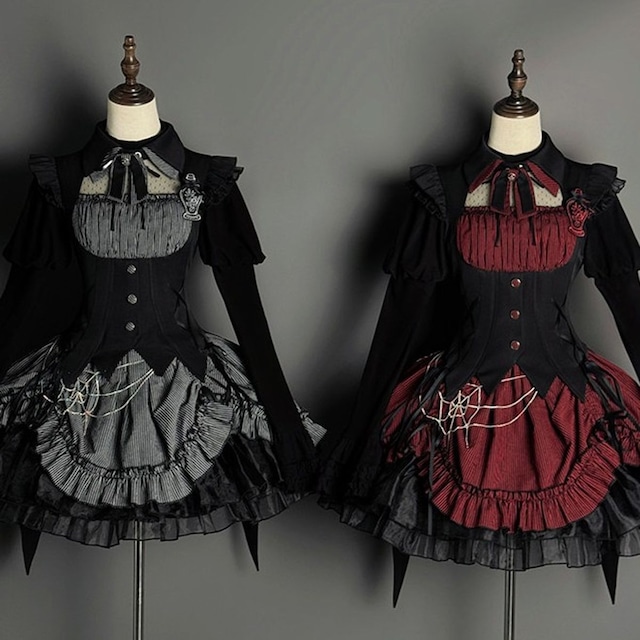 ゴシックウィッチワンピースセット：ブラウス