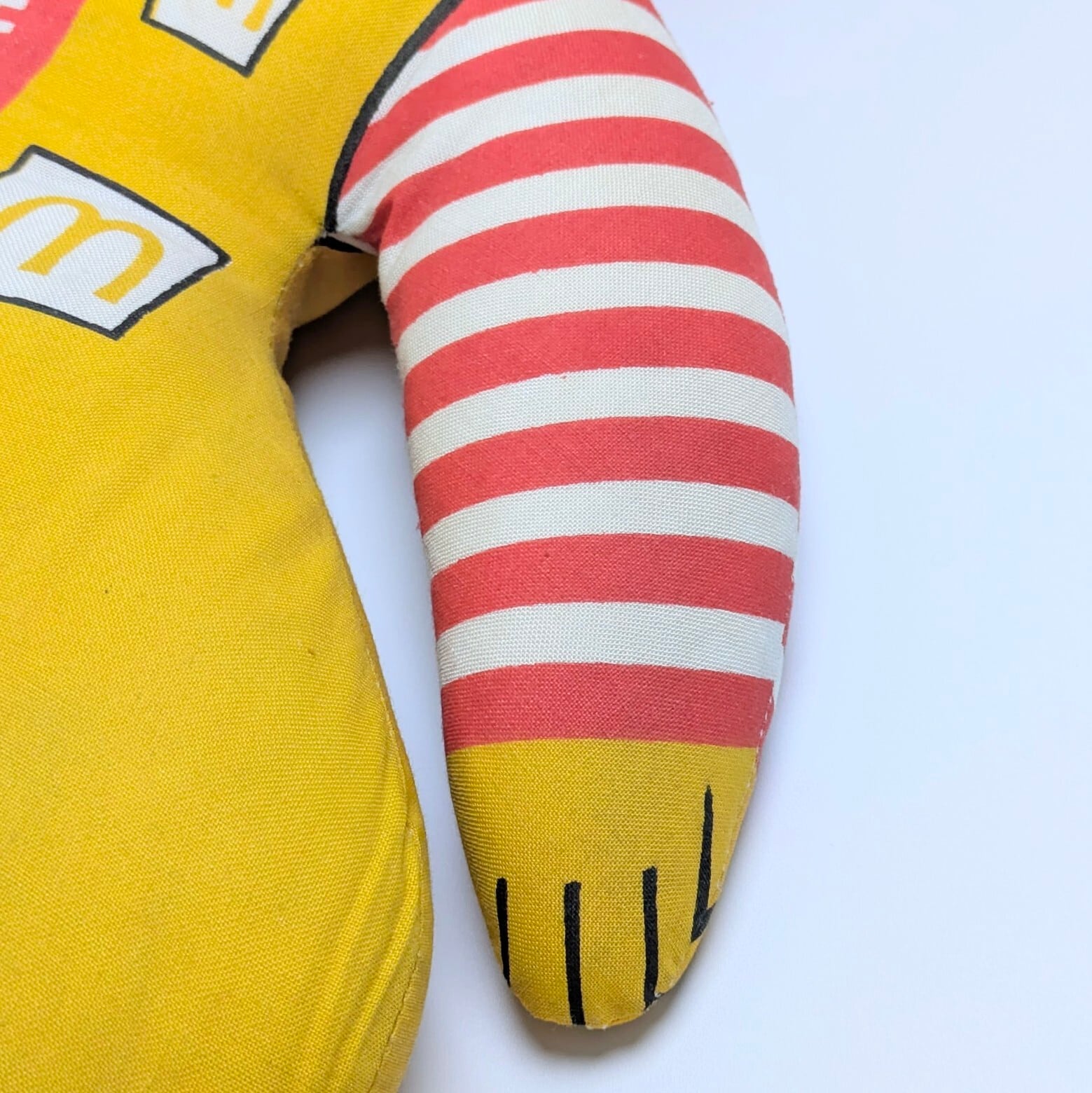 ☆VINTAGE 70'〜80'☆【 McDonald's( マクドナルド ) 】 『 Ronald McDonald / ロナルド・マクドナルド 』ラグドール / ピロードール / ぬいぐるみ 〚アメリカン雑貨 アメトイ〛