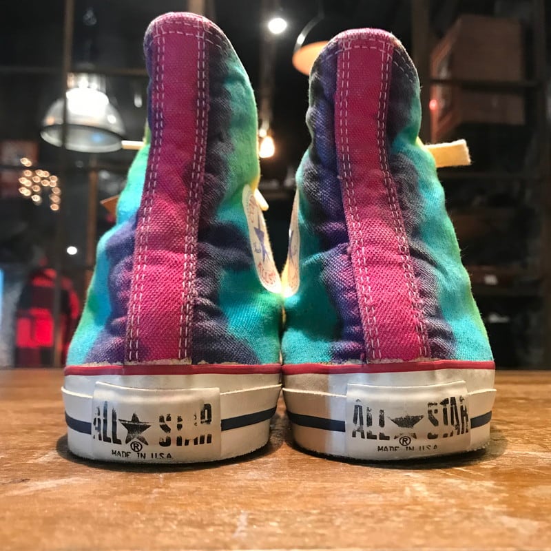 90s CONVERSE オールスター　タイダイ　日本製