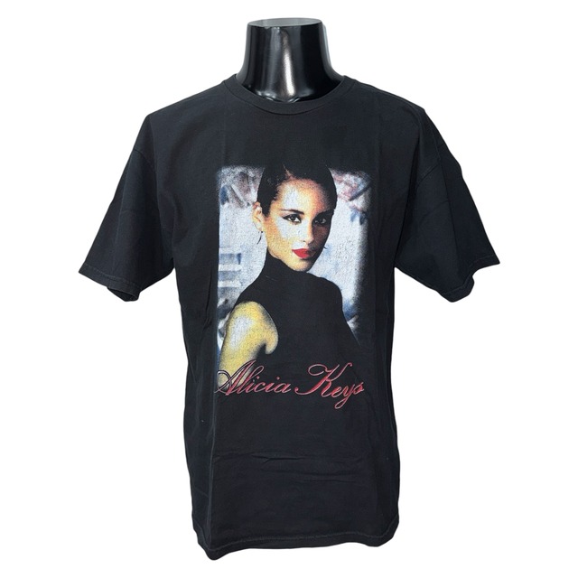 【ALICIA KEYS】アリシア・キーズ "SET THE WORLD ON FIRE TOUR 2013" Tシャツ