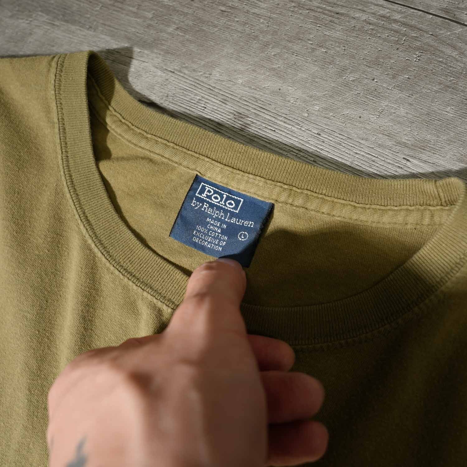 古着 2980円コーナー】90s Polo by Ralph Lauren ワンポイント ポロ