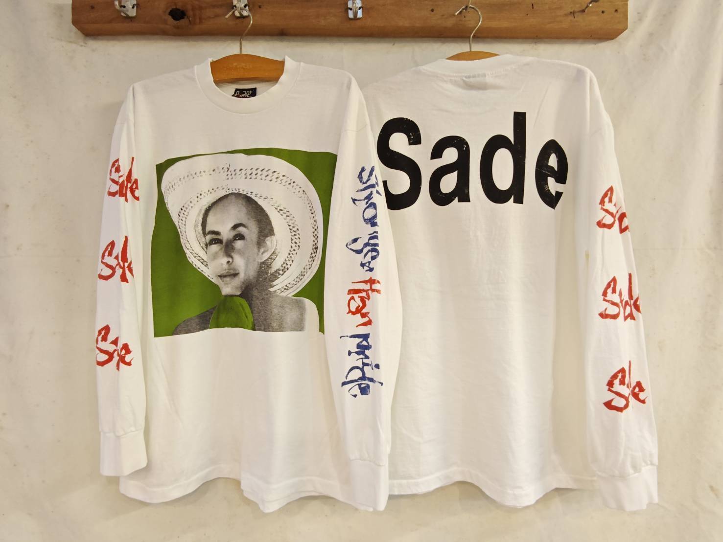 SADE Tシャツ オリジナルヴィンテージ L 本物　激安スタート SADE LS 34.【先行予約6月11日から順次発送】 | ヴィンテージサプライヤー