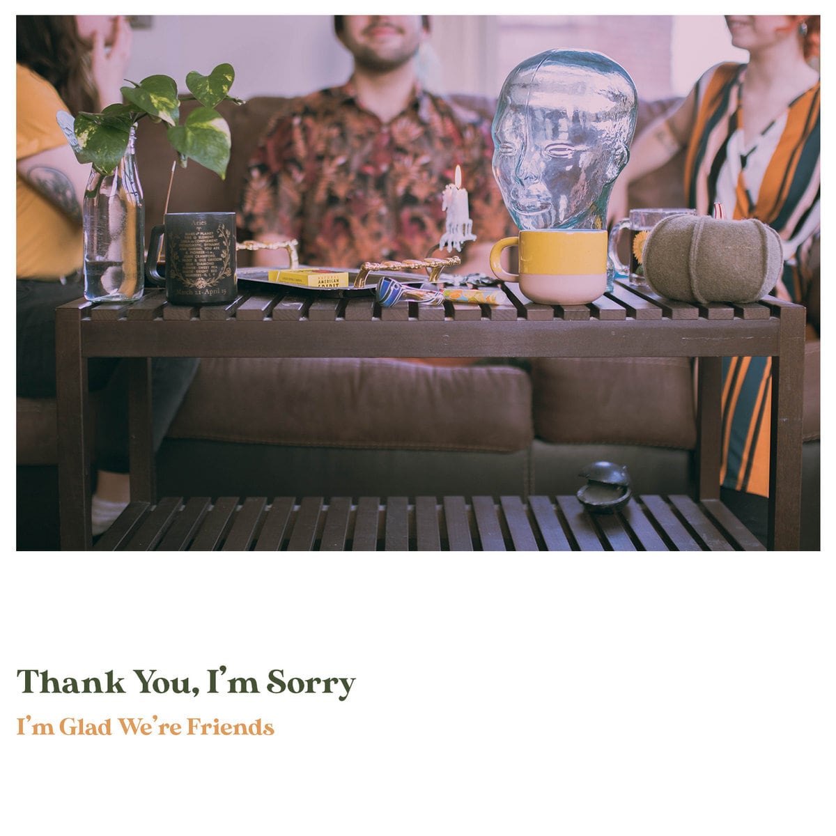 Thank You, I'm Sorry / I'm Glad We're Friends（350 Ltd LP）
