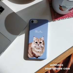 【ペットイラスト】スマホケース