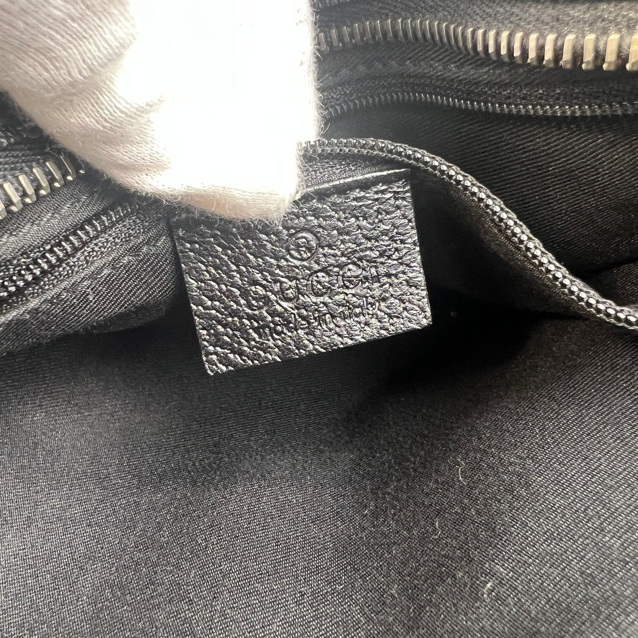 GUCCI グッチ  GG キャンバス トートバッグ ブラック A-9501