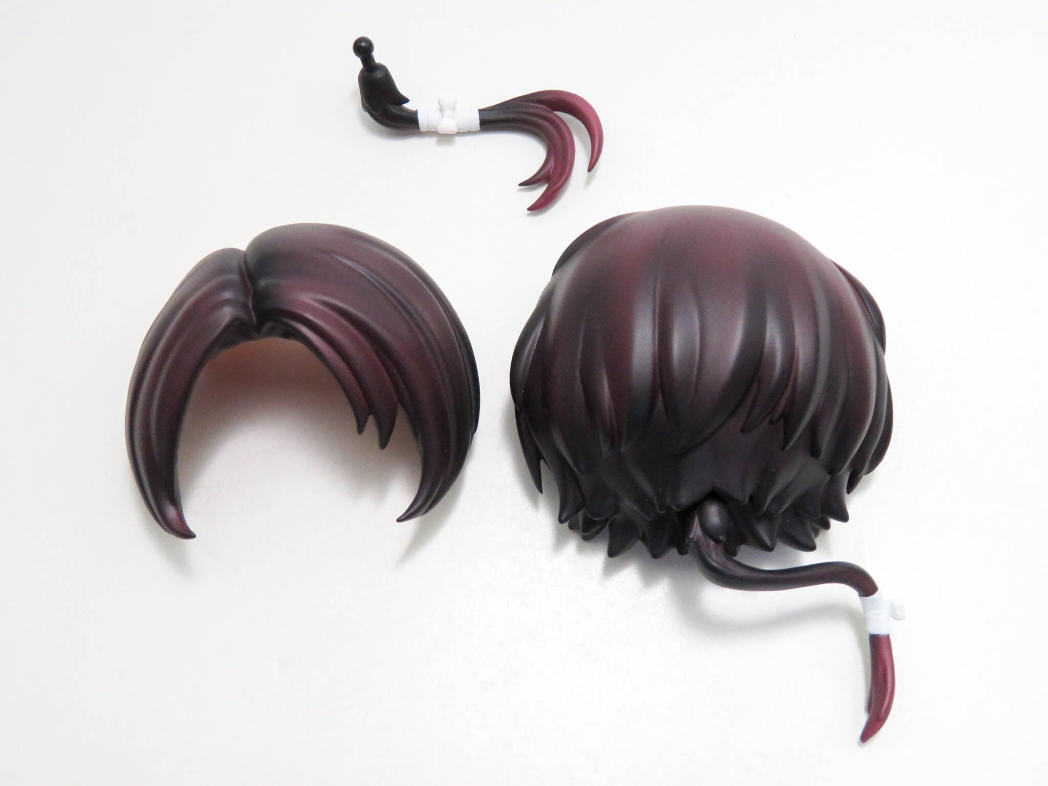 ねんどろいどどーる ヴァンパイア ミラ 髪パーツ おだんごヘアー 白髪 グレー ねんどろいどどーる ヴァンパイア：ミラ