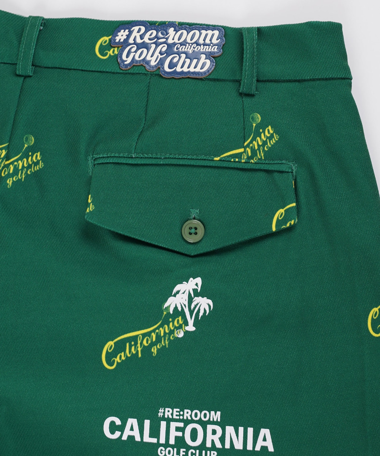 【RCGC】CGC LOGO PATTERN STRETCH WIDE TUCK PANTS［RGP008］