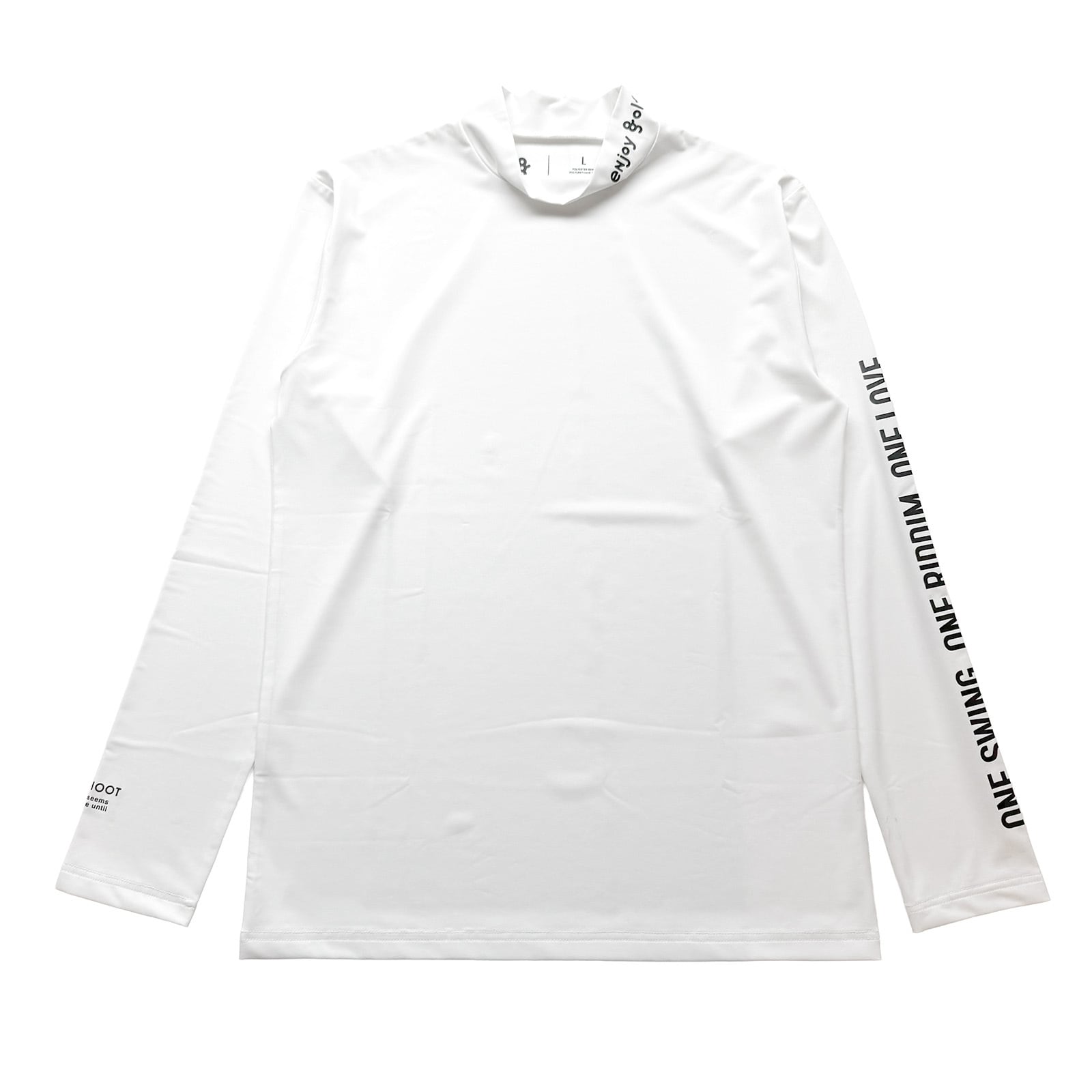 8G INNER MOCK NECK L/S TEE -WHITE- | 8G SHOOT WEBSTORE