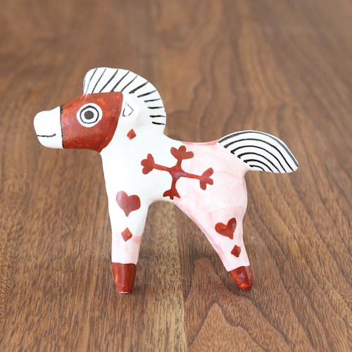 山口祥治　干支フィギュア 午（ウマ）「ウマジャロウ UJ-147」 工房：喜鶴製陶（有田焼）