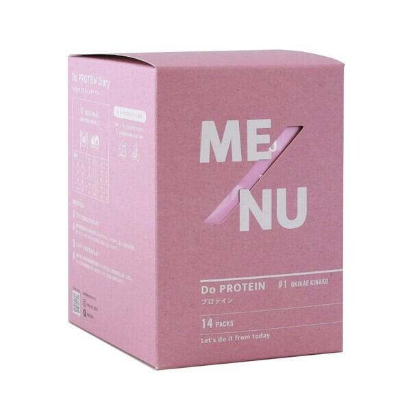 【新ブランド/プロテイン】ME/NU Do PROTEIN #1 OKIKAE KINAKO 14包入