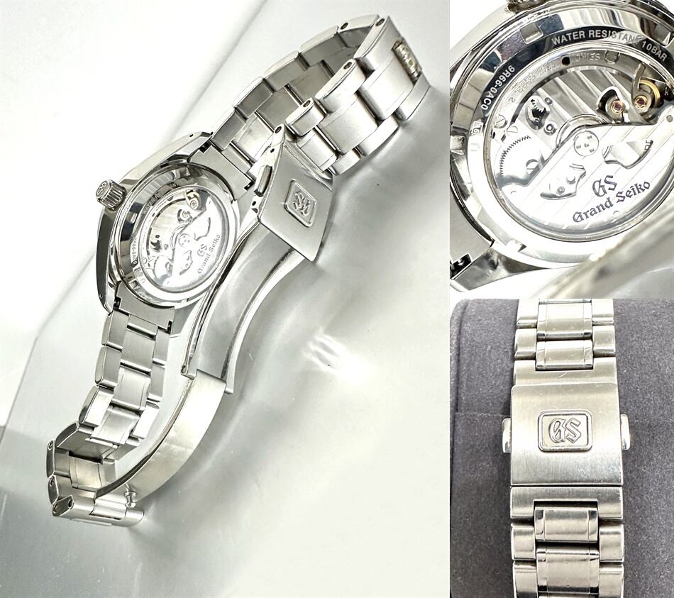 GRAND SEIKO グランドセイコー スプリングドライブ GMT SBGE011 裏スケ