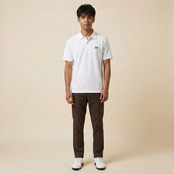 GOLF NERD POLO/WH