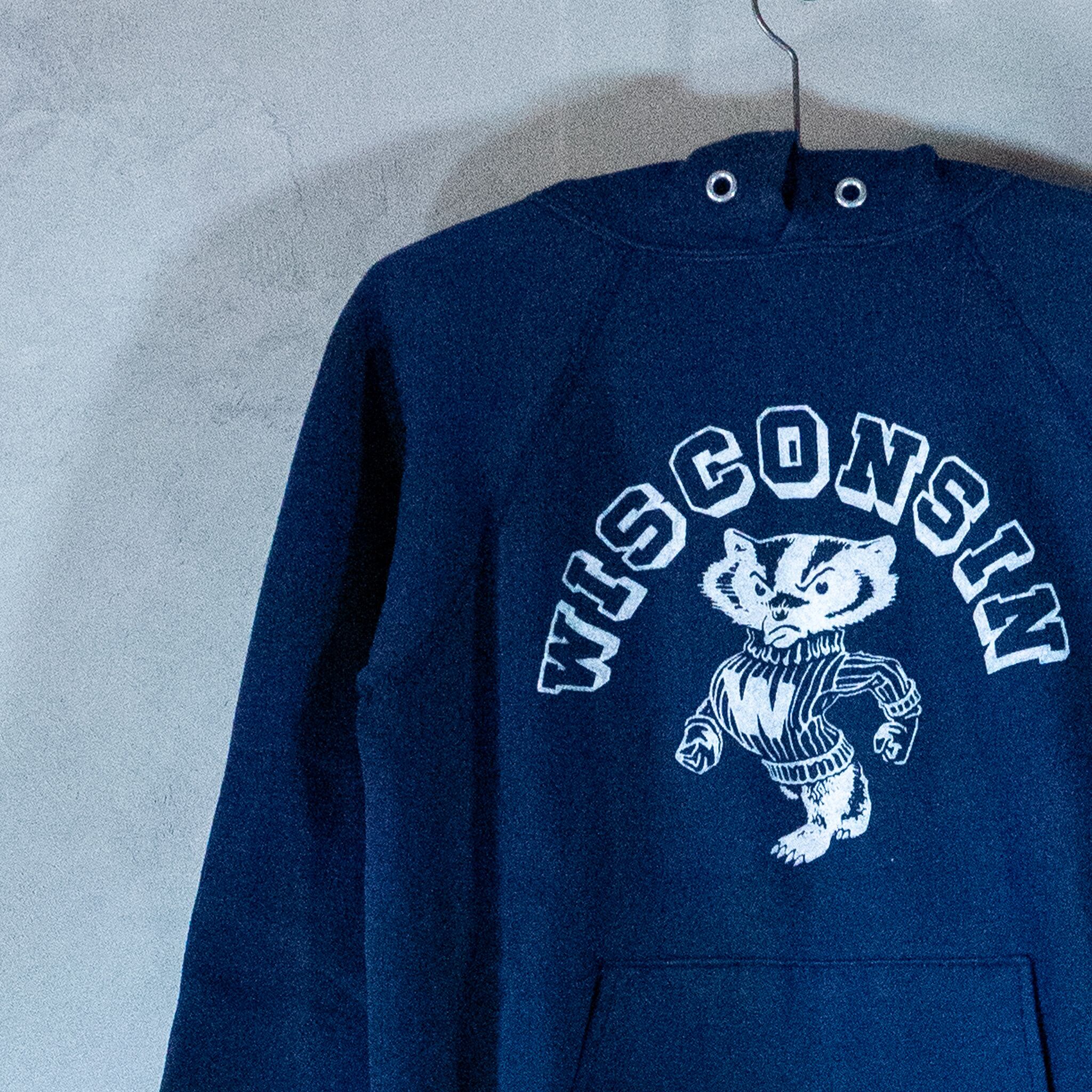 80s チャンピオン スウェット フロッキープリント