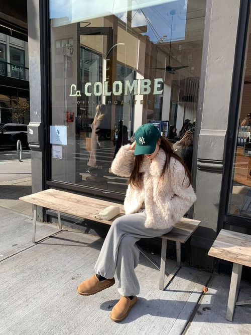 (予約) ounce / Winter fleece string pants 2color