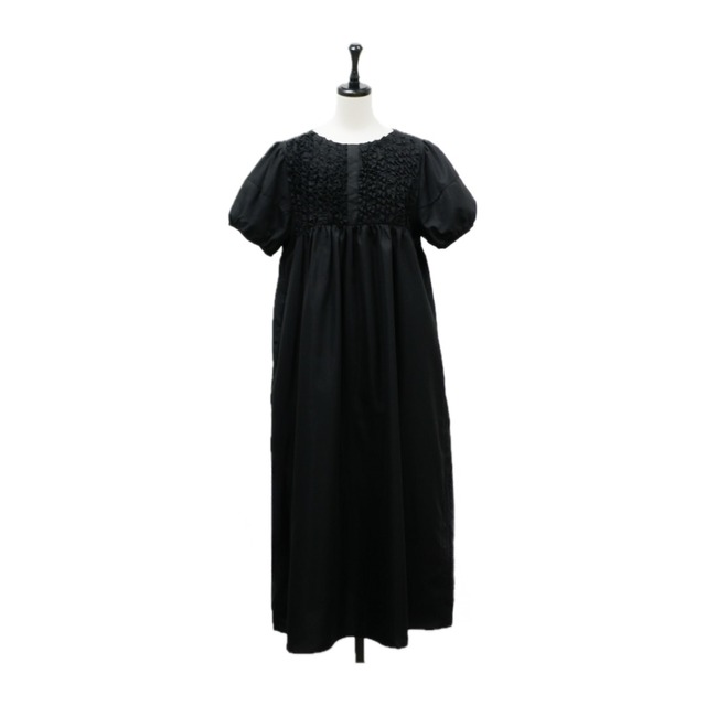 Mini frill balloon sleeve onepiece