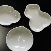 東屋　豆皿 | 土灰［2106100000228/235/242］