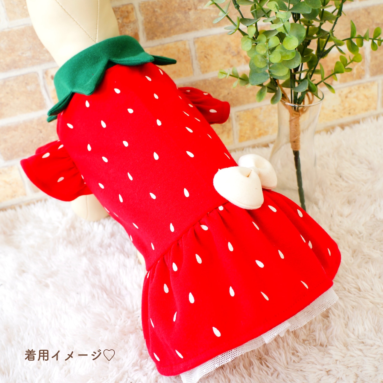 Strawberryワンピースꕤ