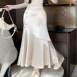 【送料無料】 ロングスカート 3色 マーメイドスカート マキシスカート マキシ丈 フレア Aライン ハイウエスト 薄手 サテン生地 光沢 かわいい 大人可愛い きれいめ シンプル カジュアル 大人 上品 おしゃれ お洒落 こなれ感 コンサバ系 ラフ 抜け感 モード系 エレガント レディライク ガーリー フェミニン 無地 春 30代 40代 レディース 女性用 ママ服 デート お出かけ お呼ばれ 休日 アウトドア お茶会 女子会 授業参観 誕生日会 結婚式 二次会 パーティー 着回し 着痩せ 垢抜け